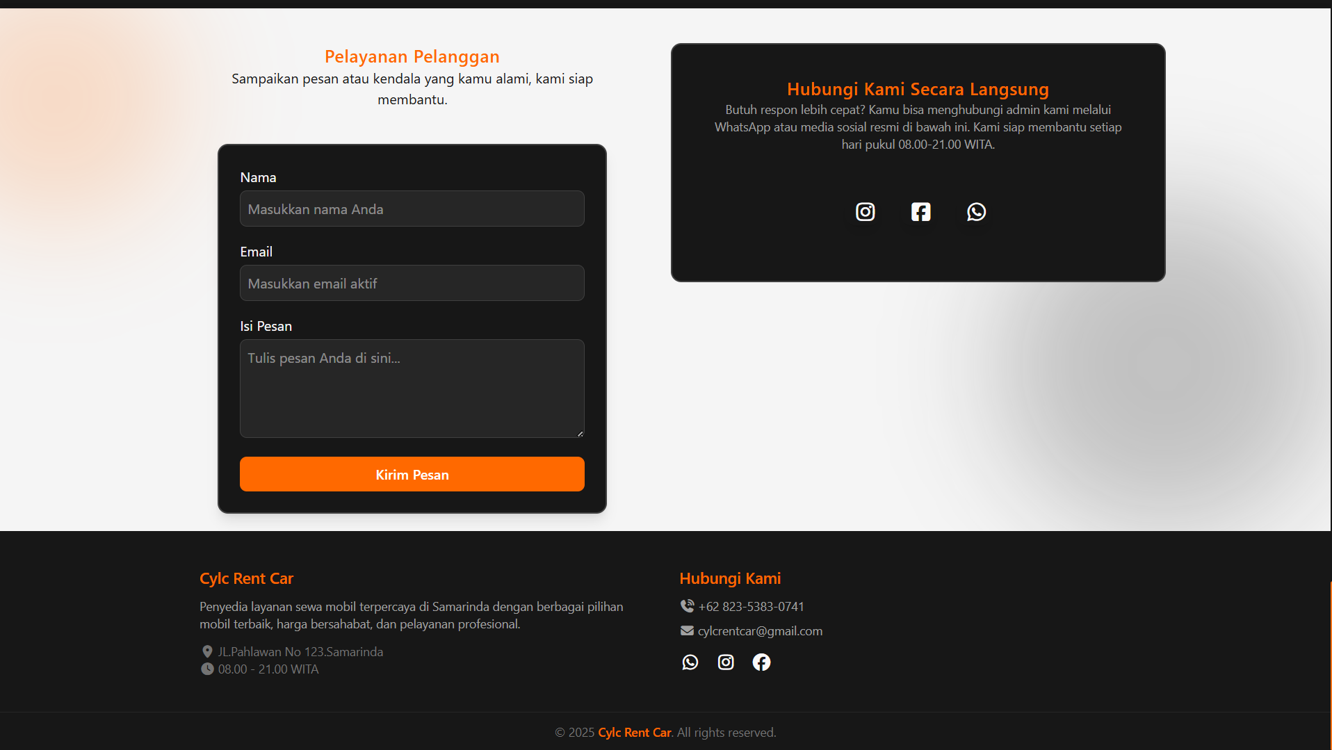 Platform Rental Mobil screenshot 4