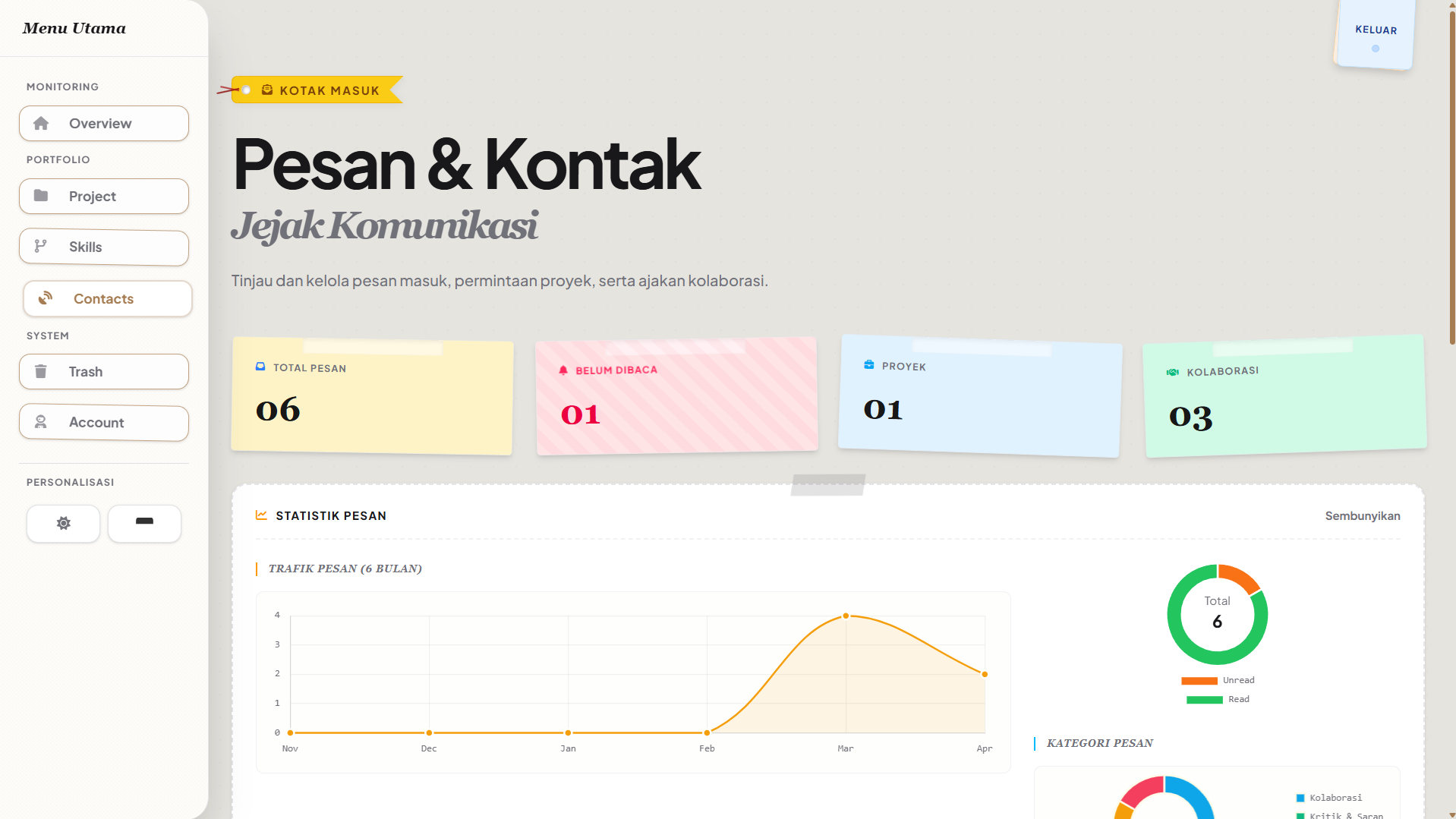 Personal Portofolio screenshot 8